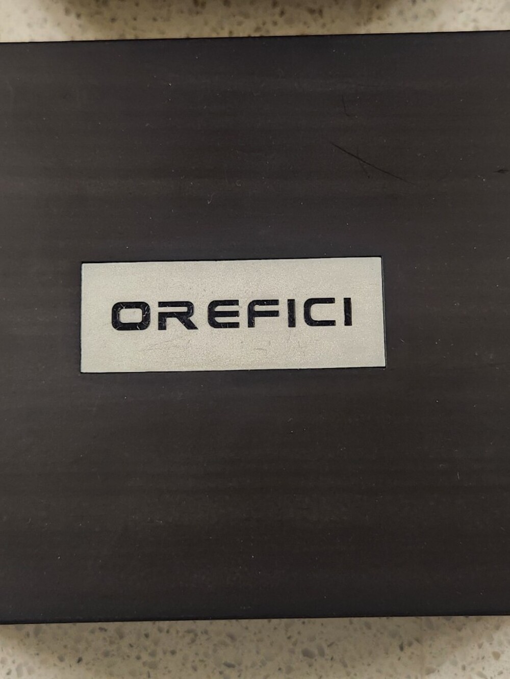Orefici Black Jewelry/Accessory Box
